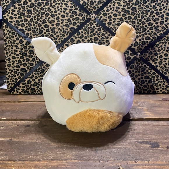 Squishmallows Flip A Mallow Geraldine the Cat & Brock the Bulldog Reversible - Picture 4 of 11